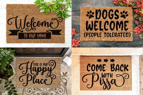 Door Mat Quote Mini Bundle SVG Illuztrate 