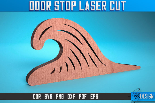 Door Stop Laser Cut SVG | Animal Door Stop Laser Cut SVG Design | CNC Files SVG Fly Design 