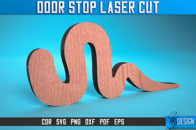 Door Stop Laser Cut SVG | Animal Door Stop Laser Cut SVG Design | CNC Files SVG Fly Design 