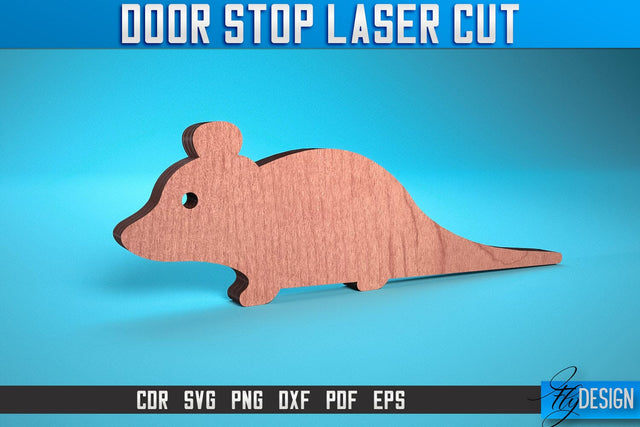 Door Stop Laser Cut SVG | Animal Door Stop Laser Cut SVG Design | CNC Files SVG Fly Design 