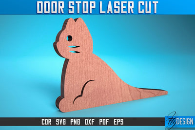 Door Stop Laser Cut SVG | Animal Door Stop Laser Cut SVG Design | CNC Files SVG Fly Design 