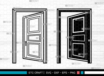 Door SVG, Gate Svg, Open Door Svg, Gateway Svg, Door Lover Svg, Outlet Svg, Door Svg SVG ETC Craft 