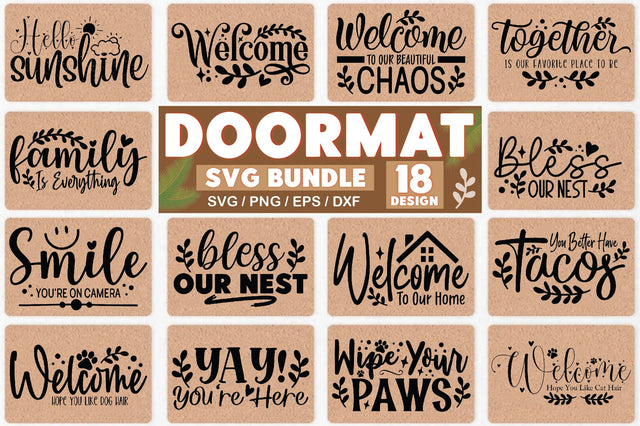 Doormat SVG Bundle SVG Ariyan 