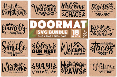 Doormat SVG Bundle SVG Ariyan 