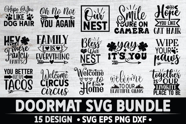 Doormat SVG Bundle SVG Ariyan 