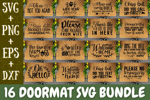 Doormat SVG Bundle SVG Designangry 