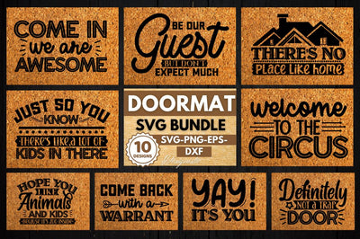 Doormat svg bundle, SVG DESIGNISTIC 
