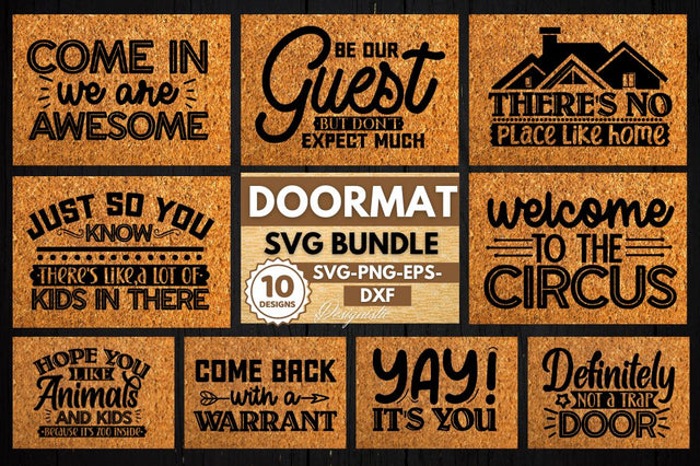 Doormat svg bundle, SVG DESIGNISTIC 