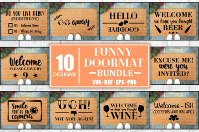 Doormat Svg Bundle Svg Funny Door Mat Svg Door Mat Svg Farmhouse Door Mat svg Farmhouse Sign Svg Farmhouse Welcome Sign Svg Farmhouse Svg SVG Whistlepig Designs 