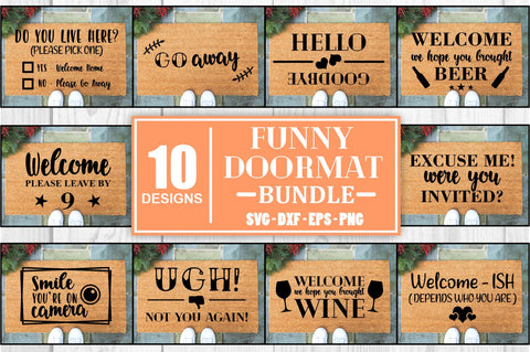 Doormat Svg Bundle Svg Funny Door Mat Svg Door Mat Svg Farmhouse Door Mat svg Farmhouse Sign Svg Farmhouse Welcome Sign Svg Farmhouse Svg SVG Whistlepig Designs 