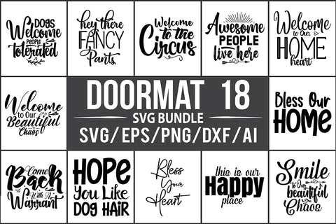 Doormat SVG Bundle SVG orpitasn 