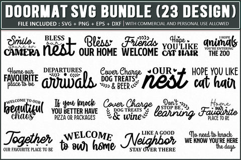 Doormat SVG Bundle SVG Shetara Begum 