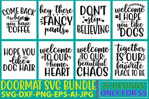 Doormat Svg Bundle SVG Syaman 