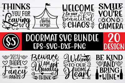 doormat svg bundle vol 1 SVG buydesign 