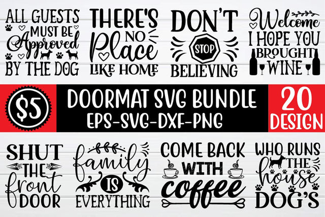 doormat svg bundle vol 2 SVG buydesign 