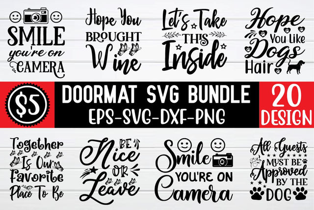 doormat svg bundle vol 3 SVG buydesign 