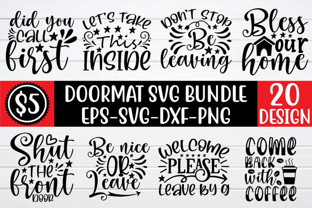 doormat svg bundle vol 6 SVG buydesign 