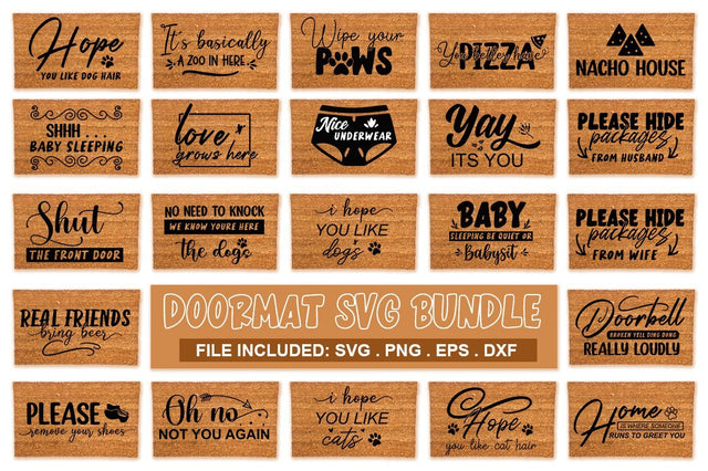 Doormat SVG Bundle.Doormat Bundle, Doormat SVG Bundle, SVG Designangry 