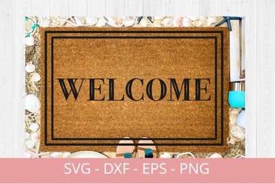 Doormat svg design SVG Chamsae Studio 