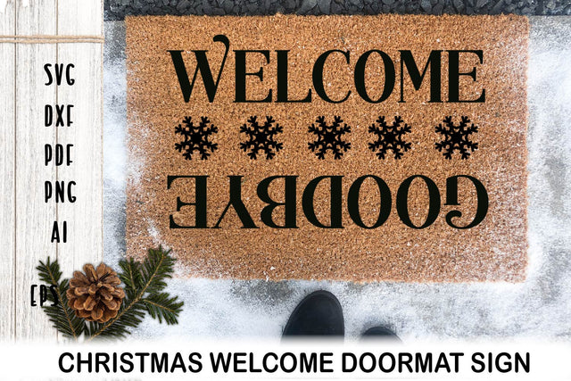 Doormat SVG. Welcome Door mat. Christmas Door mat SVG. SVG Samaha Design 