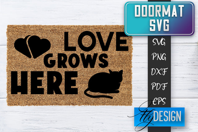 Doormat SVG | Welcome Quotes SVG | Doormat SVG Design SVG Fly Design 