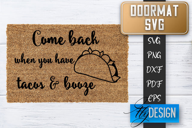 Doormat SVG | Welcome Quotes SVG | Doormat SVG Design SVG Fly Design 
