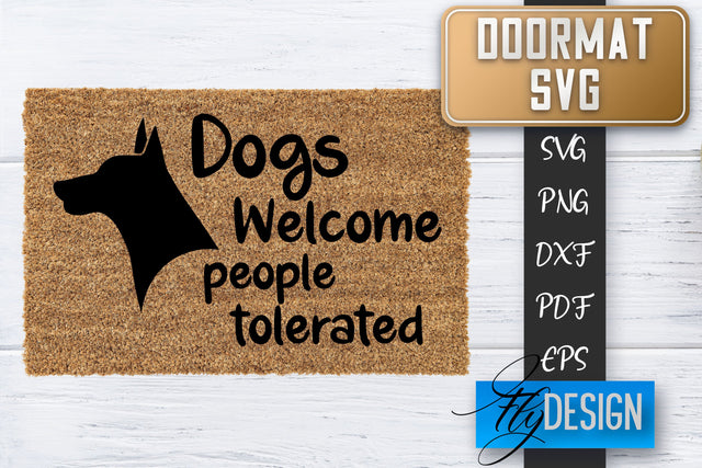 Doormat SVG | Welcome Quotes SVG | Doormat SVG Design SVG Fly Design 