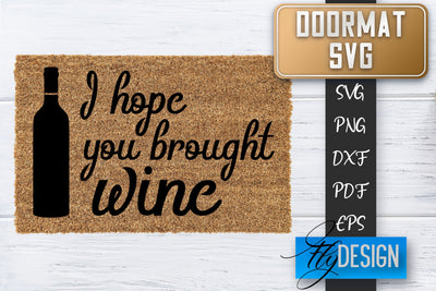 Doormat SVG | Welcome Quotes SVG | Doormat SVG Design SVG Fly Design 