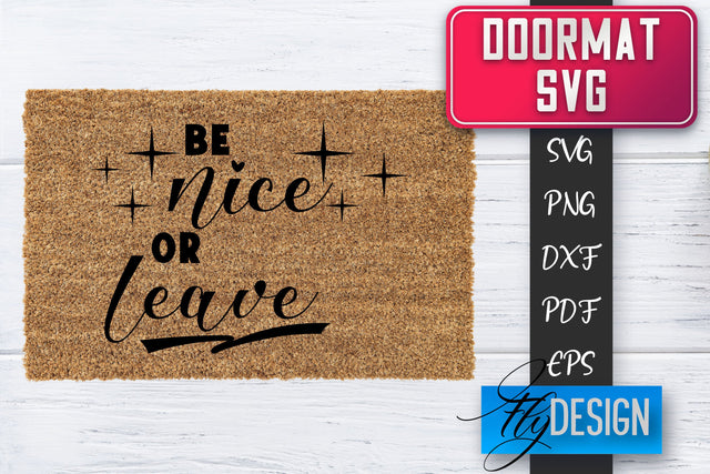 Doormat SVG | Welcome Quotes SVG | Doormat SVG Design SVG Fly Design 