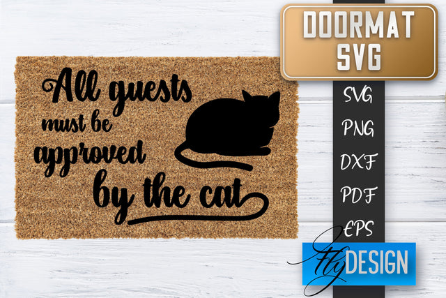 Doormat SVG | Welcome Quotes SVG | Doormat SVG Design SVG Fly Design 