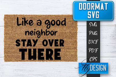 Doormat SVG | Welcome Quotes SVG | Doormat SVG Design SVG Fly Design 