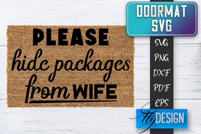 Doormat SVG | Welcome Quotes SVG | Doormat SVG Design SVG Fly Design 