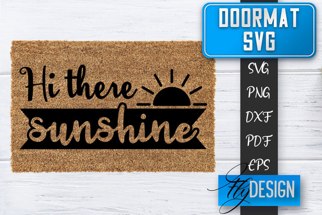 Doormat SVG | Welcome Quotes SVG | Doormat SVG Design SVG Fly Design 