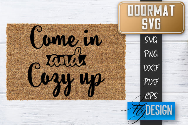 Doormat SVG | Welcome Quotes SVG | Doormat SVG Design SVG Fly Design 