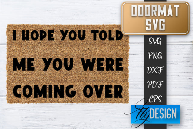 Doormat SVG | Welcome Quotes SVG | Doormat SVG Design SVG Fly Design 