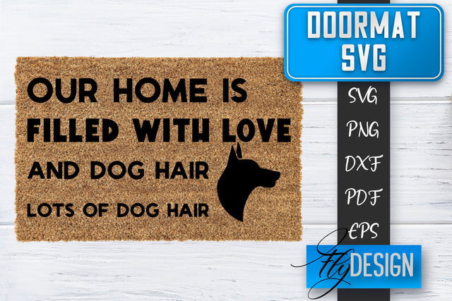 Doormat SVG | Welcome Quotes SVG | Doormat SVG Design SVG Fly Design 