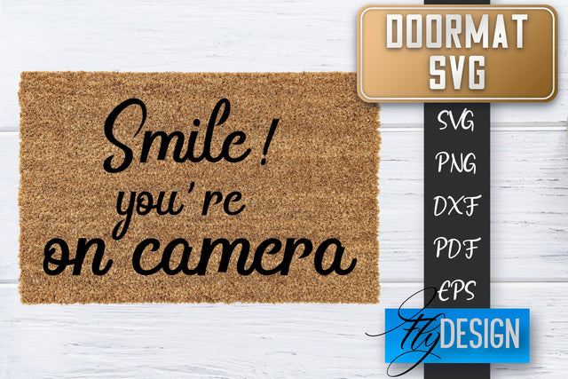Doormat SVG | Welcome Quotes SVG | Doormat SVG Design SVG Fly Design 