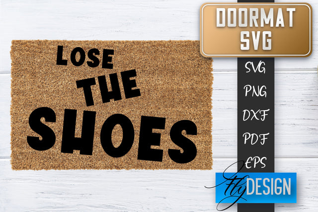 Doormat SVG | Welcome Quotes SVG | Doormat SVG Design SVG Fly Design 