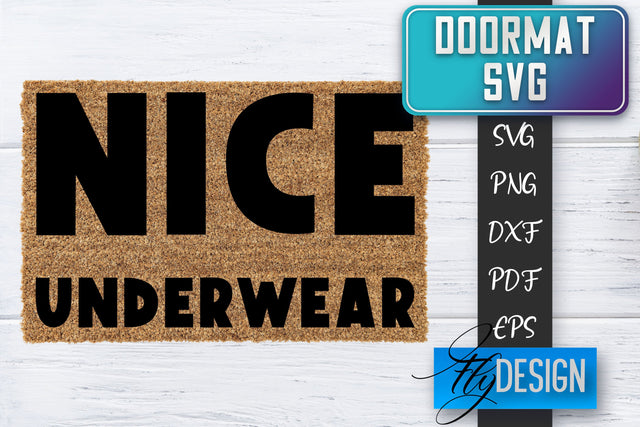 Doormat SVG | Welcome Quotes SVG | Doormat SVG Design SVG Fly Design 