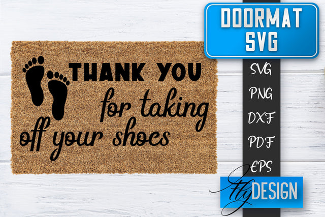 Doormat SVG | Welcome Quotes SVG | Doormat SVG Design SVG Fly Design 