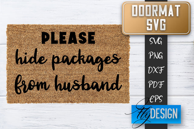 Doormat SVG | Welcome Quotes SVG | Doormat SVG Design SVG Fly Design 