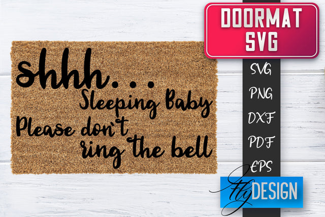 Doormat SVG | Welcome Quotes SVG | Doormat SVG Design SVG Fly Design 
