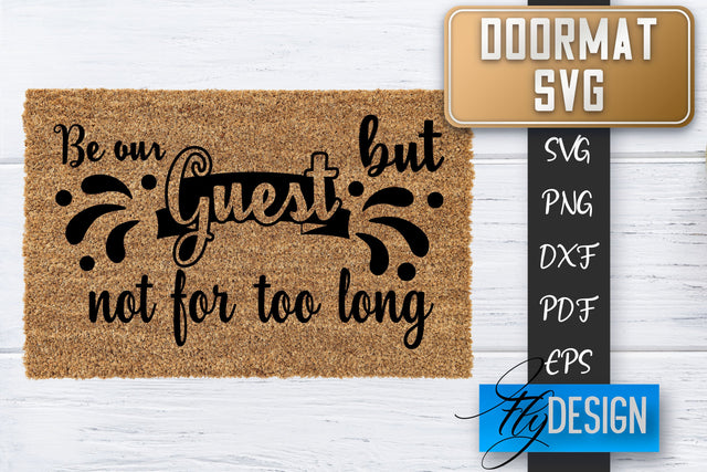 Doormat SVG | Welcome Quotes SVG | Doormat SVG Design SVG Fly Design 