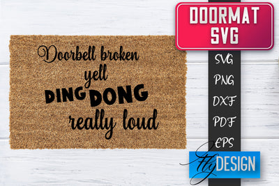 Doormat SVG | Welcome Quotes SVG | Doormat SVG Design SVG Fly Design 