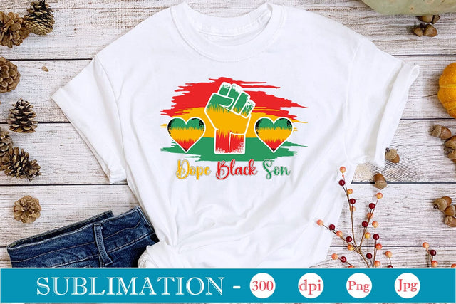 Dope Black Son Sublimation SVGs,Quotes and Sayings,Food & Drink,On Sale, Print & Cut Sublimation DesignPlante 503 
