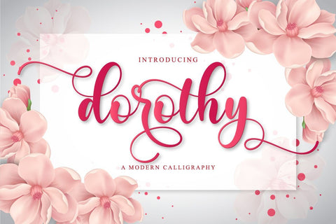 Dorothy Script Font studioalmeera 