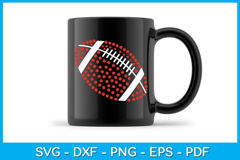 Dot American Football SVG PNG PDF Cut File SVG Creativedesigntee 