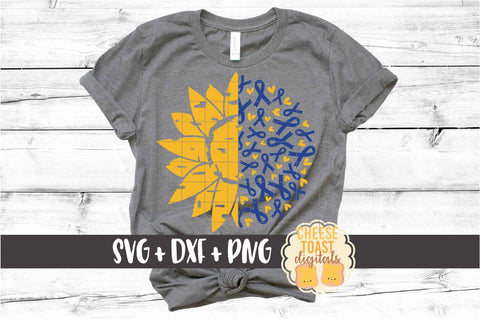 Down Syndrome Awareness SVG | Sunflower SVG Cheese Toast Digitals 