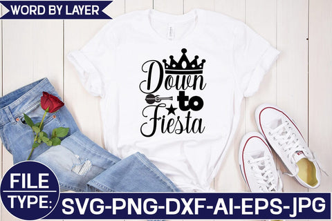 Down to Fiesta SVG Cut File SVG Studio Innate 