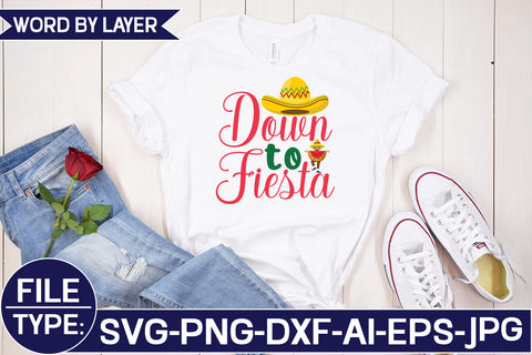 Down to Fiesta SVG Cut File SVG Studio Innate 